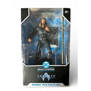 DC Multiverse Aquaman + Stealth Suit (Aquaman & the Lost Kingdom)‎ 7" Figure NEW